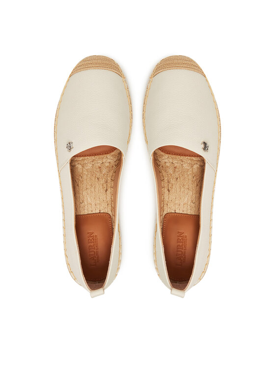 LAUREN RALPH LAUREN Espadrilky LAUREN RALPH LAUREN Cameryn IV 802905304003 Biela