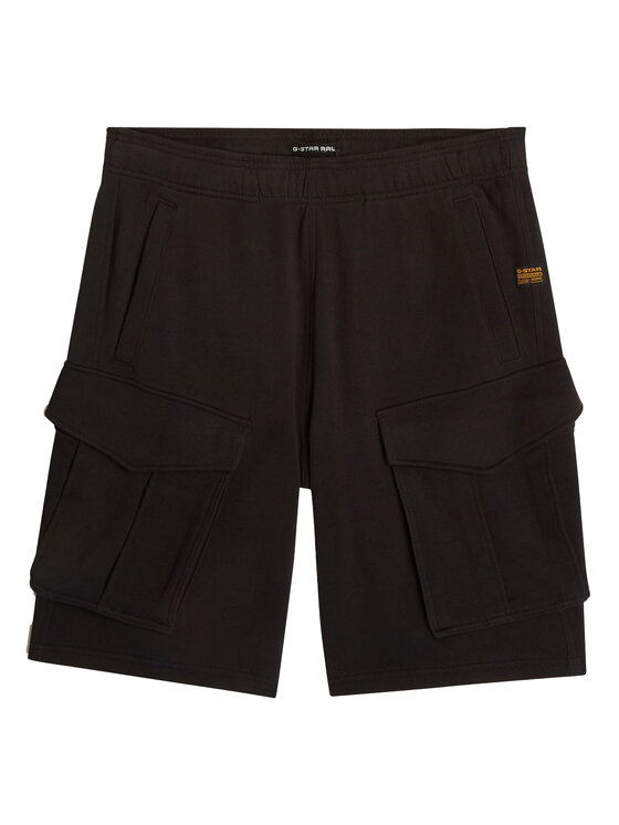 G-STAR G-Star Raw Αθλητικό σορτς Rovic D24452-D257 Μαύρο Relaxed Fit