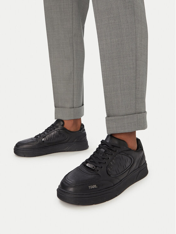 KARL LAGERFELD Sneakersy KARL LAGERFELD KL53019 Čierna