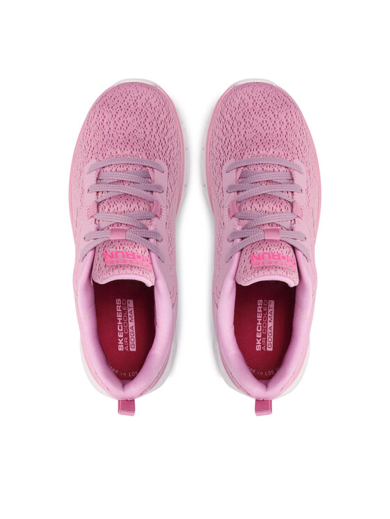Skechers Маратонки за бягане Skechers Go Run Glide Step Flex 128890/PNK Розов
