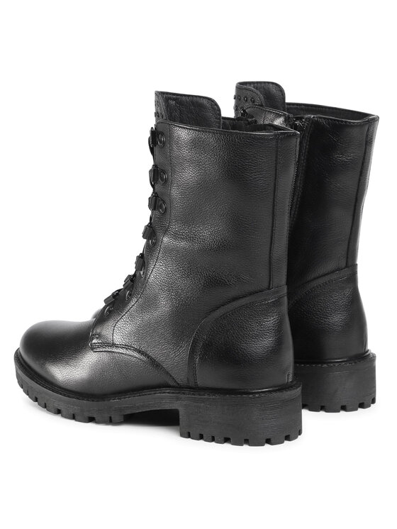 Geox Trapery Geox D Hoara G D04FTG 00085 C9999 Czarny