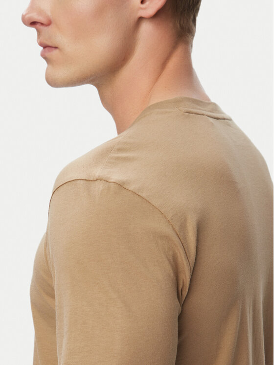 HUGO HUGO Футболка Dulivio 50467556 Бежевий Regular Fit