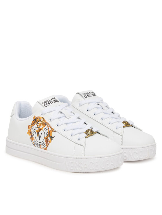 Versace Jeans Couture Снікерcи Versace Jeans Couture 79VA3SK3 Білий