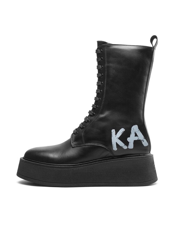 KARL LAGERFELD Черевики KARL LAGERFELD KL42475 Чорний