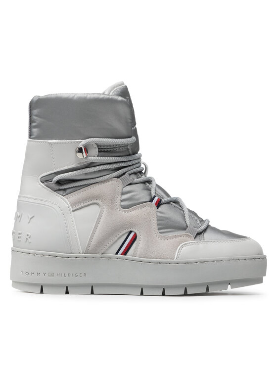 Tommy Hilfiger Μπότες Χιονιού Tommy Hilfiger Snowboot FW0FW06052 Γκρι