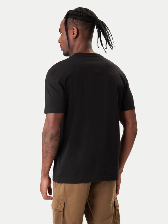 BOSS BOSS Camiseta Insignia 50556009 Negro Regular Fit