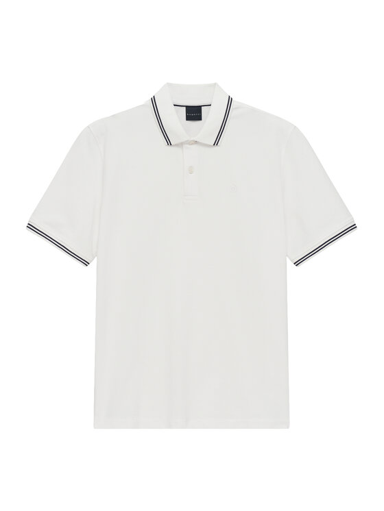 Bugatti Bugatti Polo 8150-15001E Blanco Regular Fit