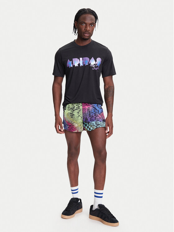 adidas adidas Футболка Jeremy Scott JL7620 Чорний Regular Fit