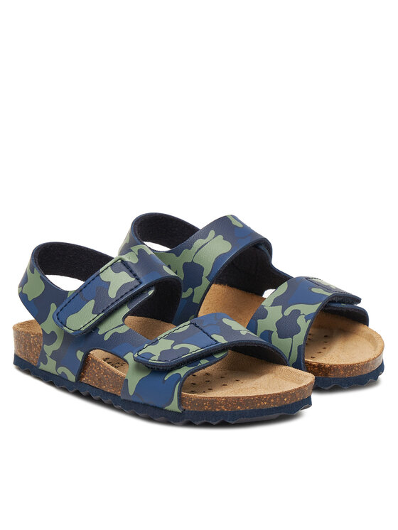 Geox Sandály Geox B Sandal Chalki B552QB 00004 CF44L S Tmavomodrá