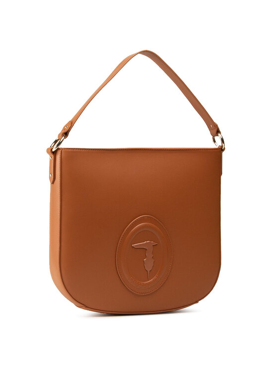 Trussardi Сумка Trussardi Lisbona Hobo Md 75B00962 Коричневий