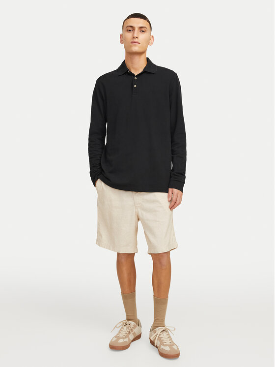 Jack & Jones Jack & Jones Поло William 12269034 Чорний Regular Fit