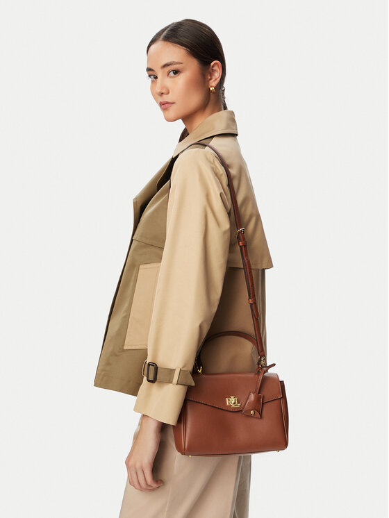 LAUREN RALPH LAUREN Kabelka LAUREN RALPH LAUREN 431P15611001 Hnedá