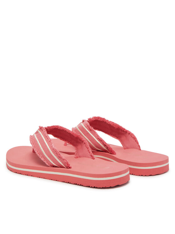 Tommy Hilfiger Chancletas Tommy Hilfiger TH Webbing Beach Sandal FW0FW08739 Coral