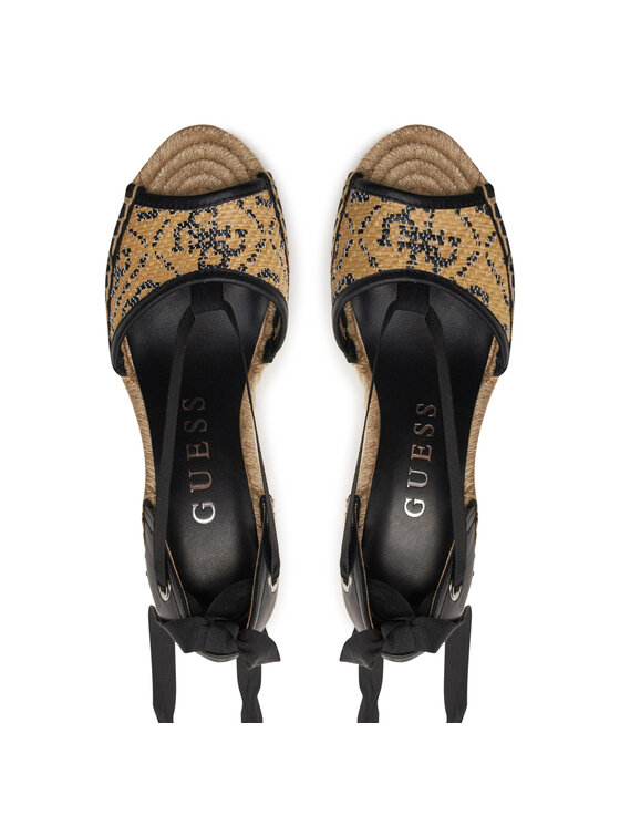 Guess Espadrilky Guess Diandra FLGDIR ELE04 Čierna