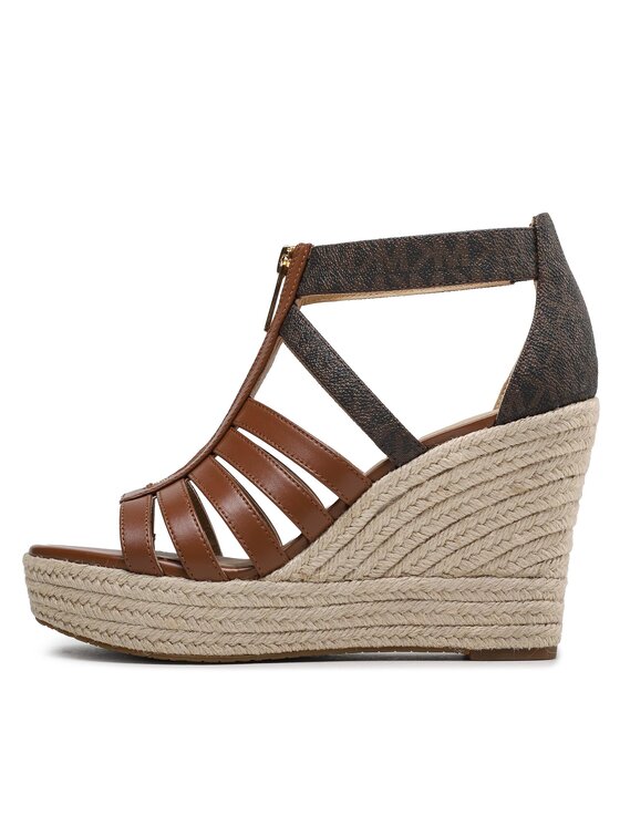MICHAEL Michael Kors Еспадрильї MICHAEL Michael Kors Bradley Wedge 40S3BYMS2B Коричневий