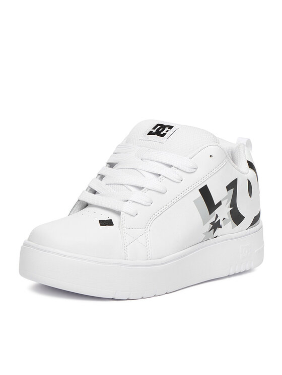 DC Shoes Снікерcи DC Shoes CEO-COURT GRAFFIK PLATFORM DC02422101 Білий