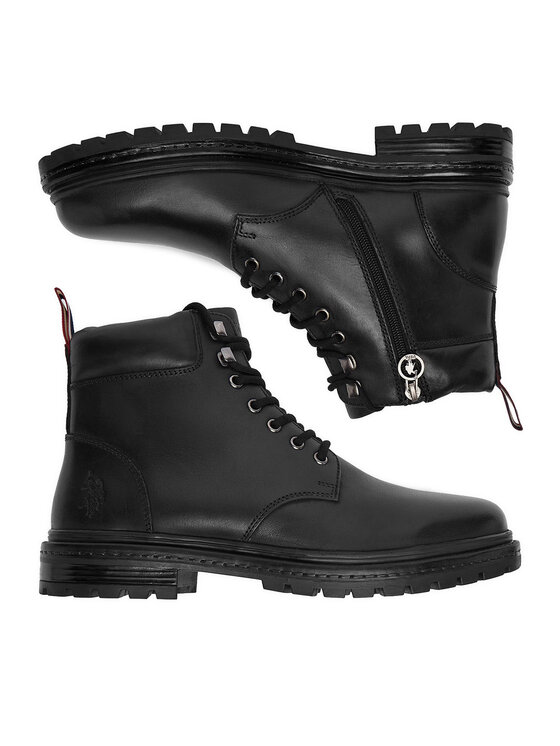 U.S. Polo Assn. Gležnjarji U.S. Polo Assn. EO-SYMON001M/GL1 Črna
