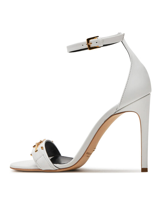 Elisabetta Franchi Σανδάλια Elisabetta Franchi SA-07L-41E2-V490 Λευκό