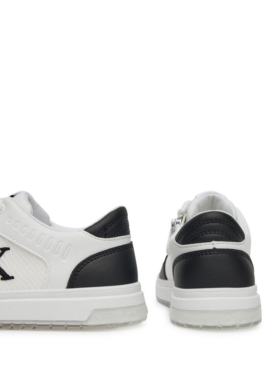 Calvin Klein Jeans Laisvalaikio batai Calvin Klein Jeans Low Cut Lace-Up Sneaker V3X9-82093-1697 S Balta