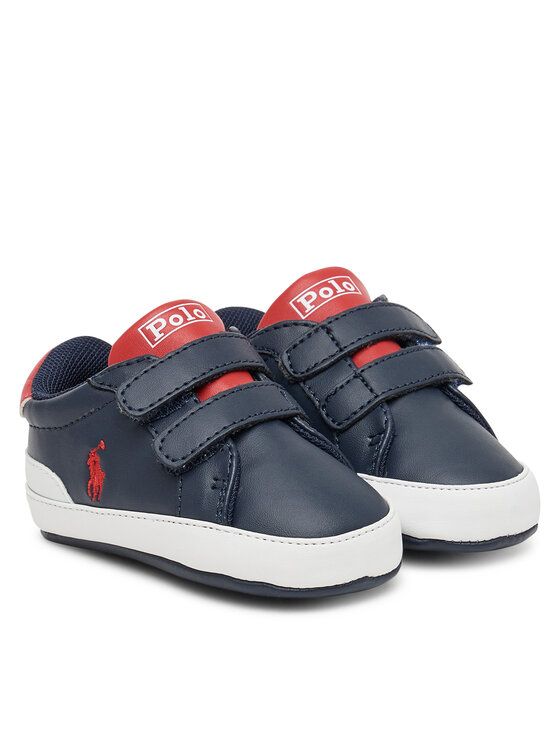 Polo Ralph Lauren Cipelice za bebe (ne za hodanje) Polo Ralph Lauren Heritage Court II Baby RL03389410 Tamnoplava