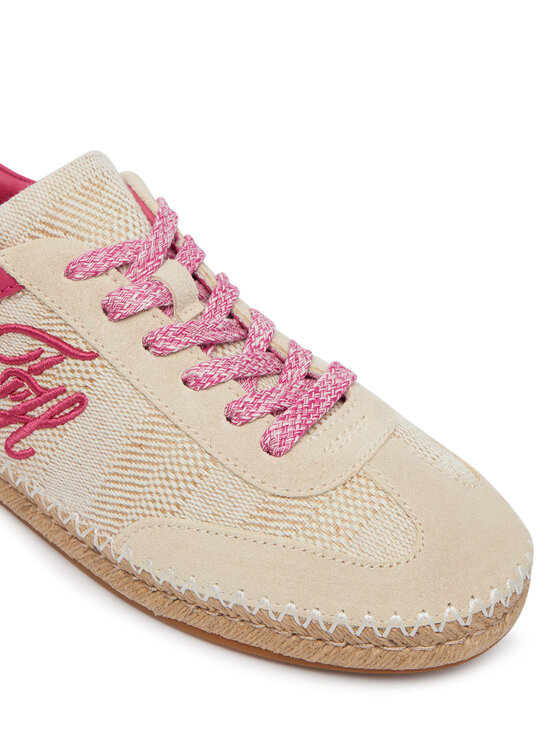 Tommy Hilfiger Espadrilles Tommy Hilfiger Woven Logo Embroidery FW0FW09108 Bēšs