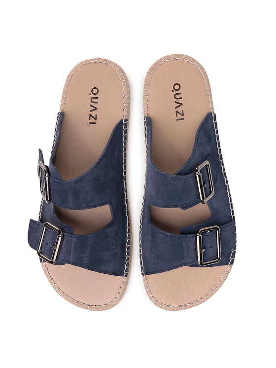 QUAZI Espadrilky QUAZI QZ-63-04-000623 Tmavomodrá