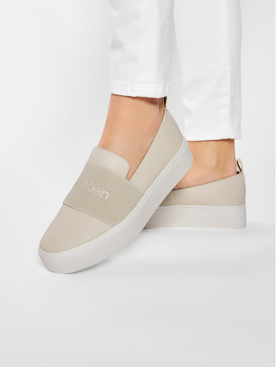 Calvin Klein Гуменки Calvin Klein Jacinta E4745 Бежов