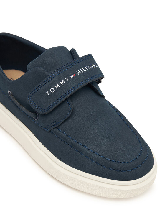 Tommy Hilfiger Półbuty Tommy Hilfiger Low Cut Velcro T1B4-34340-0315 S Granatowy