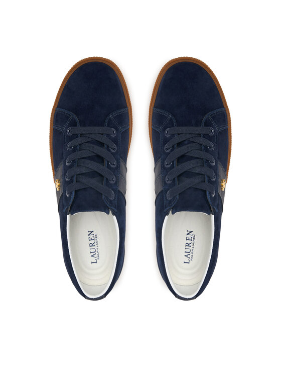 LAUREN RALPH LAUREN Sneakersy LAUREN RALPH LAUREN 802868344009 Granatowy