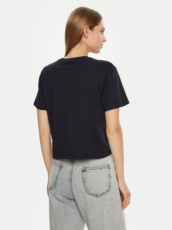 Guess Jeans Guess Jeans T-shirt W5RI42 K8HM0 Blu scuro Regular Fit