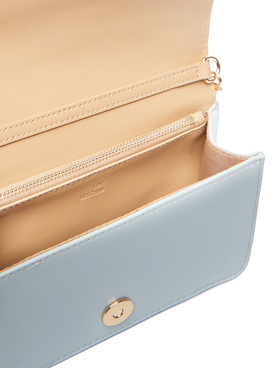 LOVE MOSCHINO Ročna torba LOVE MOSCHINO JC5681PP1OLA0701 Svetlo modra