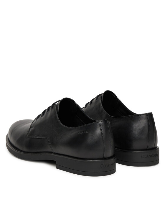 Calvin Klein Scarpe basse Calvin Klein Flex Dress Derby 4Holes Lth HM0HM01895 Nero