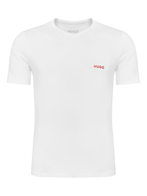 HUGO HUGO Conjunto de camisetas 50566316 Blanco Regular Fit