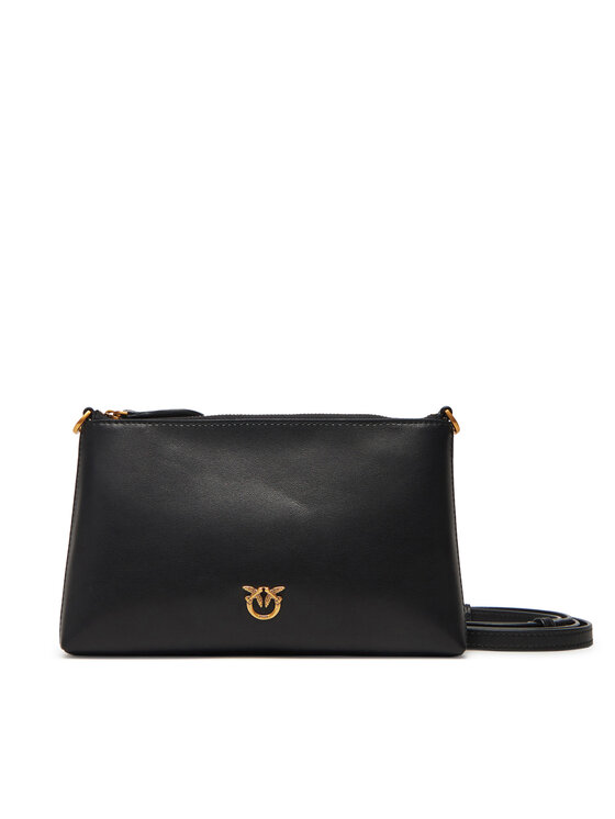 PINKO Torbica PINKO Flat Horizontal Mini PE 25 PCPL 104277 A0F1 Crna