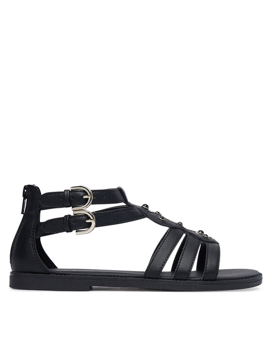 Geox Σανδάλια Geox Jr Sandal Karly J6535D 000BC C9258 D Μαύρο
