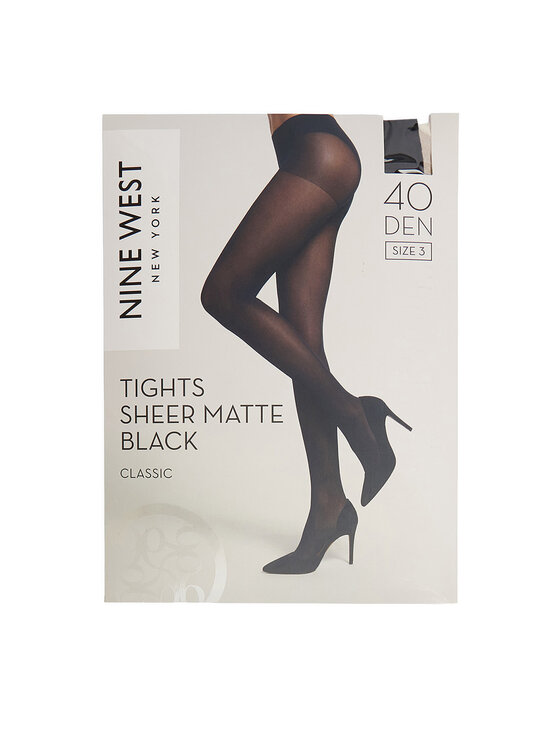 Nine West Punčocháče Nine West CEO-9WB-007-AW26 Černá