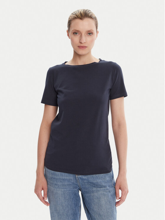 Weekend Max Mara Weekend Max Mara Camiseta Multib 2525976011 Azul marino Regular Fit