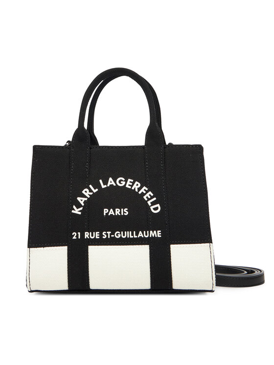 KARL LAGERFELD Kabelka KARL LAGERFELD A3W50027 Černá