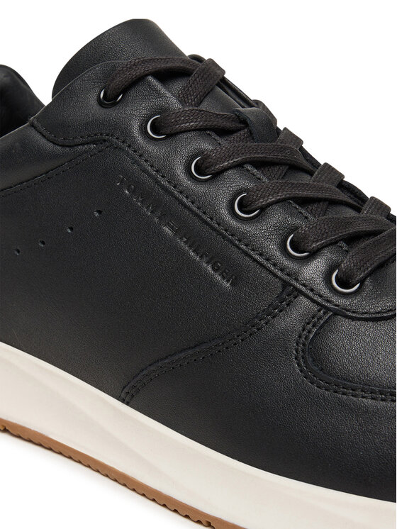 Tommy Hilfiger Superge Tommy Hilfiger Premium Leather Hybrid FM0FM05700 Črna