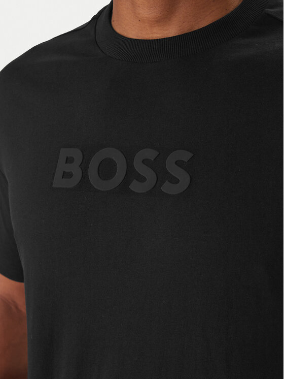 BOSS BOSS Camiseta Logo 50553652 Negro Regular Fit