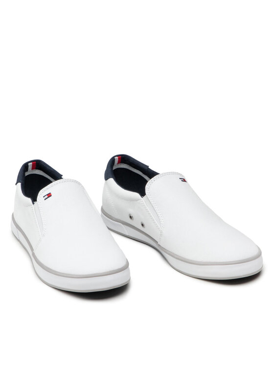 Tommy Hilfiger Гуменки Tommy Hilfiger Harlow 2D FM0FM00597 Бял
