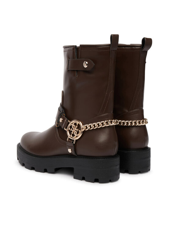 Guess Ботильйони Guess FLFYAZ ELE10 Коричневий