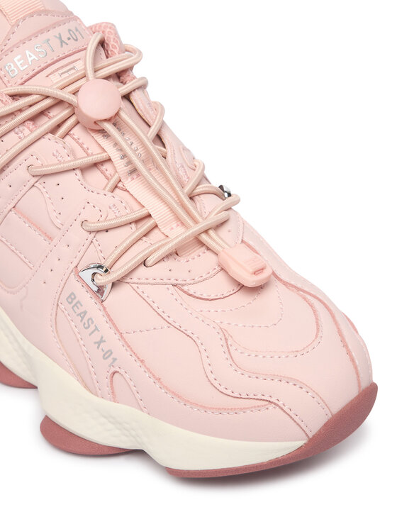 Plein Sport Снікерcи Plein Sport Runner Beast X-01  FAFS USC1042 STE003N Рожевий