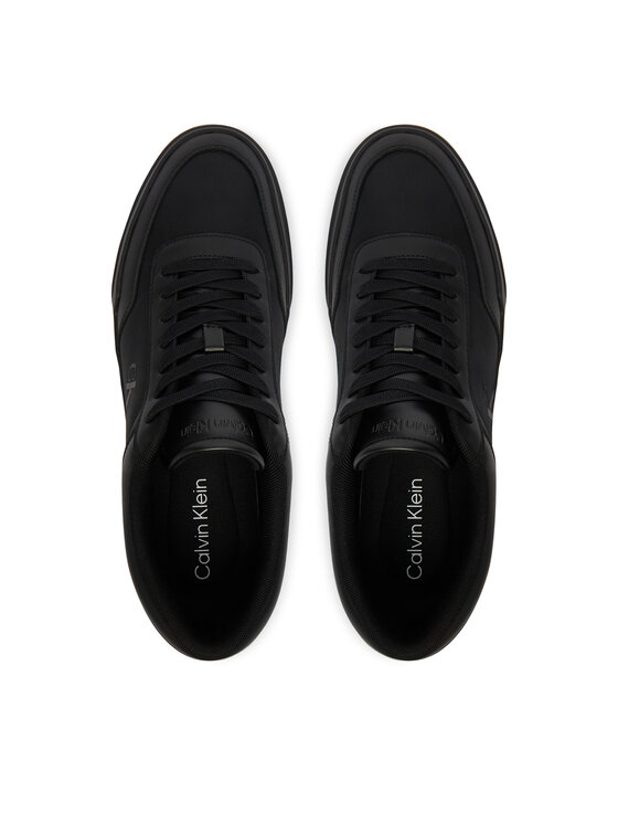 Calvin Klein Zapatillas Calvin Klein Chunky Cups Laceup Oxf Mix Mat HM0HM02326 Negro