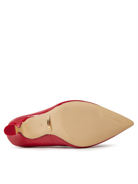 Guess Туфлі на шпильці Guess Bynow FLPBYN PAT08 Червоний