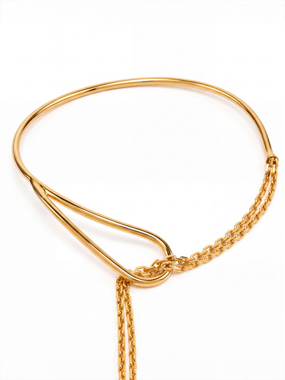 Elisabetta Franchi Κολιέ Elisabetta Franchi CO-74B-67E2-V340 Χρυσό