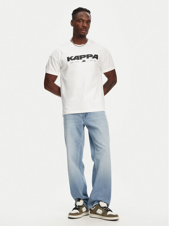 Kappa Kappa Футболка Nhisso 351S5MW Білий Regular Fit