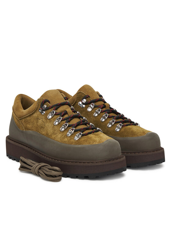 Diemme Sneakersy Diemme Cornaro Due Gomma DI25FWCOM-F04S008 Zelená