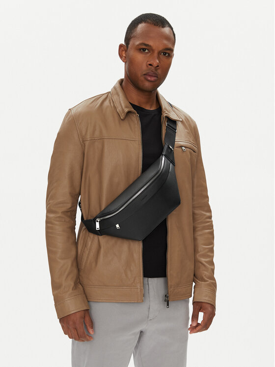 Calvin Klein Riñonera Calvin Klein Micro Pebble Waistbag 38 LV04D3002G Negro