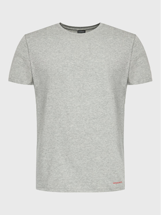 Henderson Henderson T-shirt Bosco 18731 Siva Regular Fit